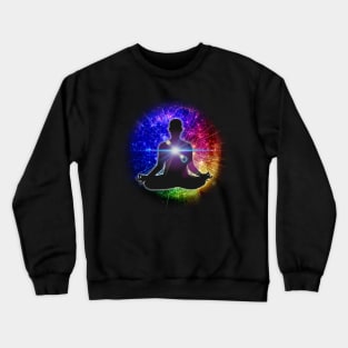 Energy Flow Zen Meditation Crewneck Sweatshirt